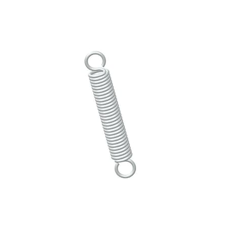 Extension Spring, O= .359, L= 2.25, W= .055